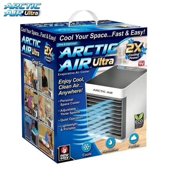 Arctic Air Ultra Evaporative Air Cooler By Ontel Portable 3 Speed Hydro Chill Technology With Cable Non Rechargeable